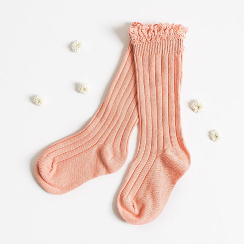 llb-lace-top-knee-high-socks Shoes & Accessories